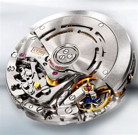 rolex daytona zenith mechanism|rolex daytona caliber 4130.